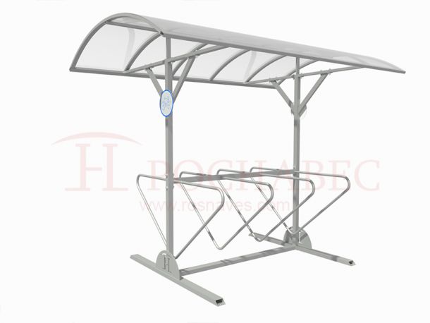 Навес для велопарковки двухсторонний